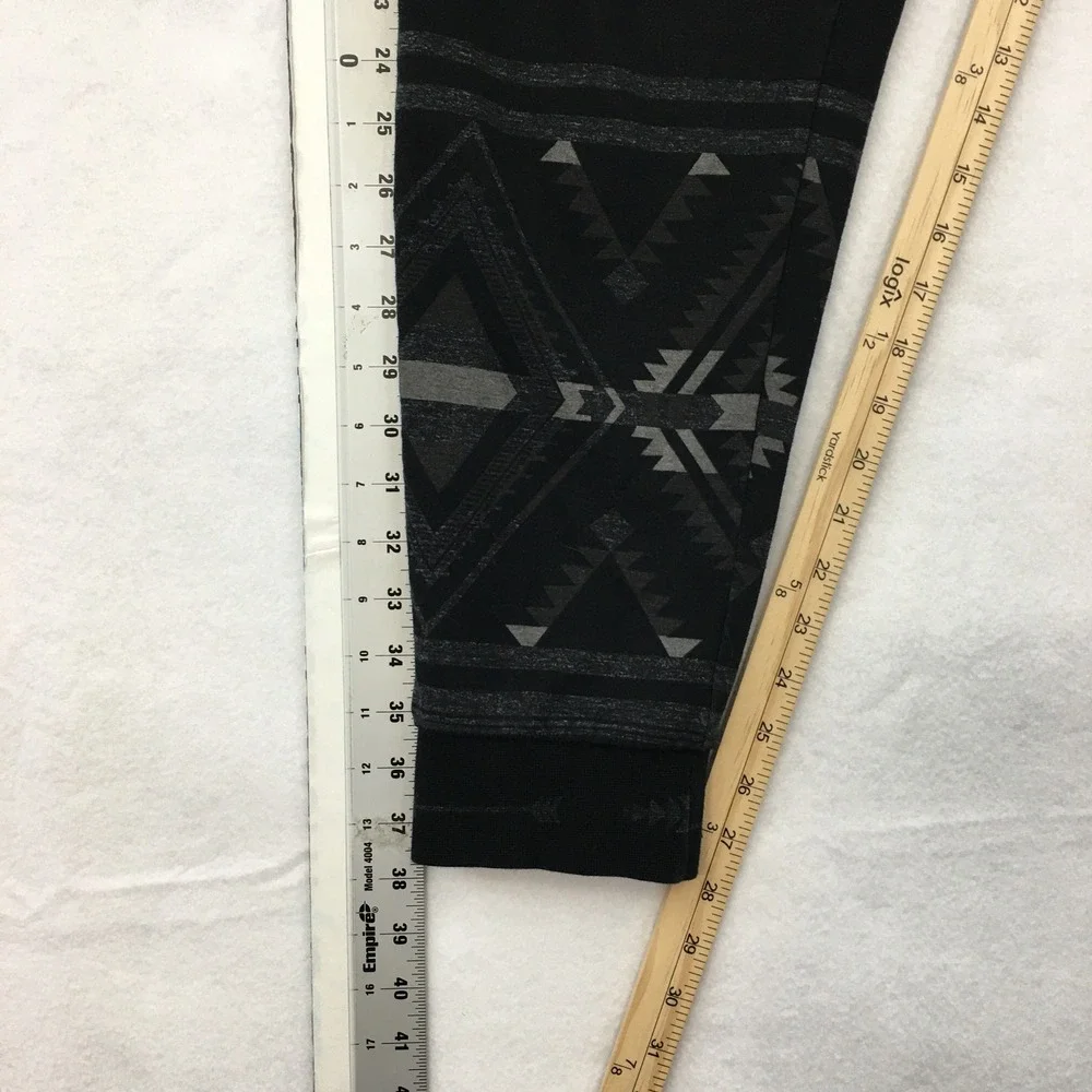 Polo Ralph Lauren Mens XL Black Southwestern Aztec Print Jogger Sweatpants‎